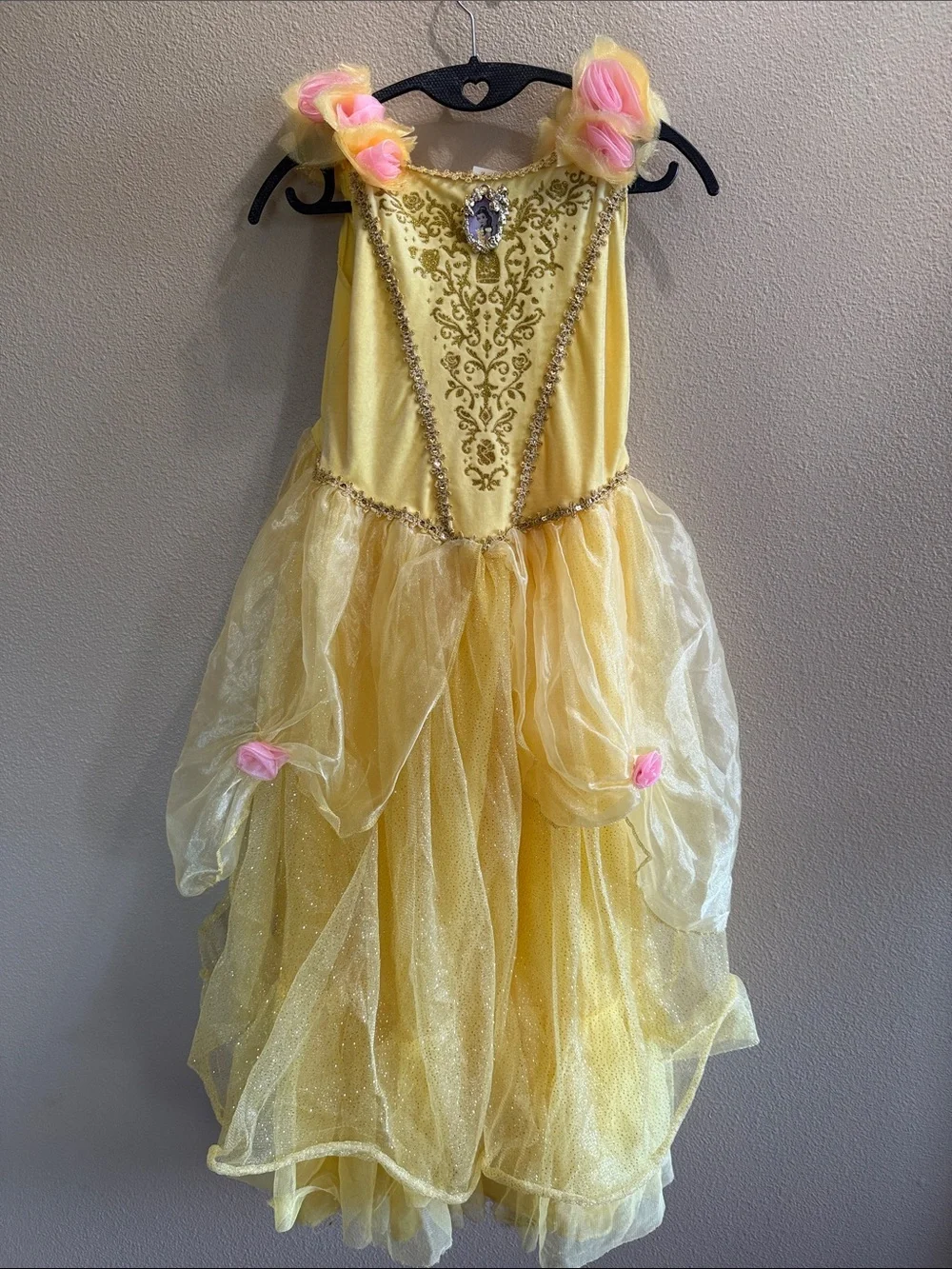 Disney Princess Belle Dress Girls 8-10